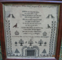 1834 Mourning Sampler