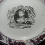 Princess Chrarlotte Augusta of Wales Memorial Plate Side