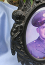Mourning frame detail