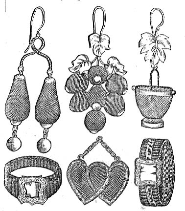 Hairwork jewellery