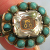 Crystal bracelet with pearls