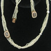 Pearl Necklace + Bracelet / Combo