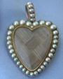 Heart Pendant Pearls