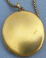 Charles II Mourning Pendant Back