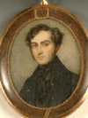 Male portrait miniature