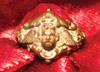 Fleur de Lis Mourning Ring