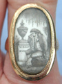 Weep Not Mourning Ring