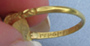 Charles I Mourning Ring Side