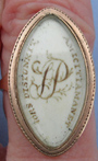 NeoClassical Mourning Ring
