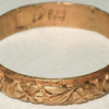 Gold Pose Ring Back