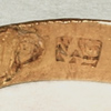 Gold Pose Ring Back