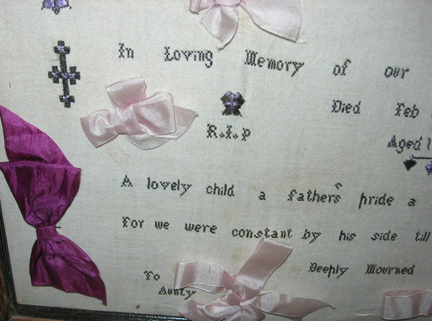 1914 Memorial Sampler - Art of Mourning