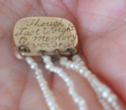 ENGRAVING ON BRACELET Eye MIniature Portrait Bracelet Georgian