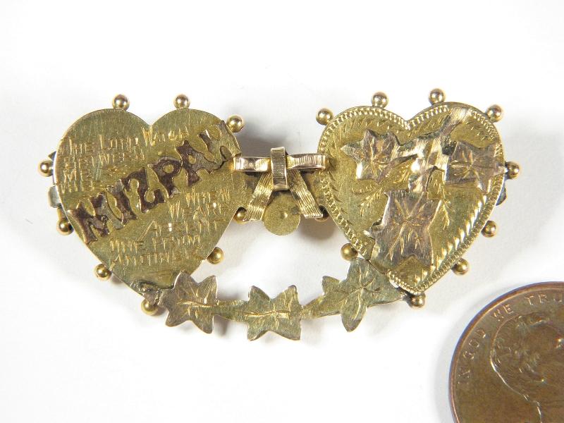 Mizpah Brooch