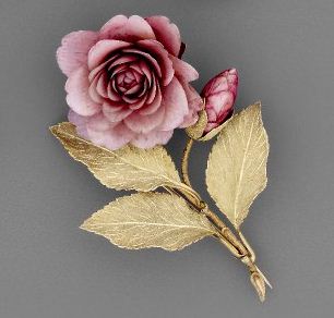 Rose Brooch 1890